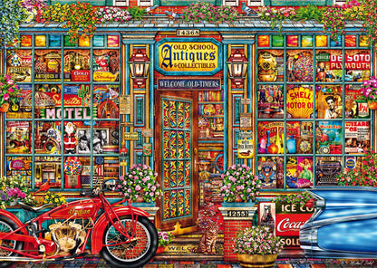 Schmidt Spiele 58613 Treasures of Yesteryear Michael Fishel 1000 Piece Grass Cardboard Jigsaw Puzzle