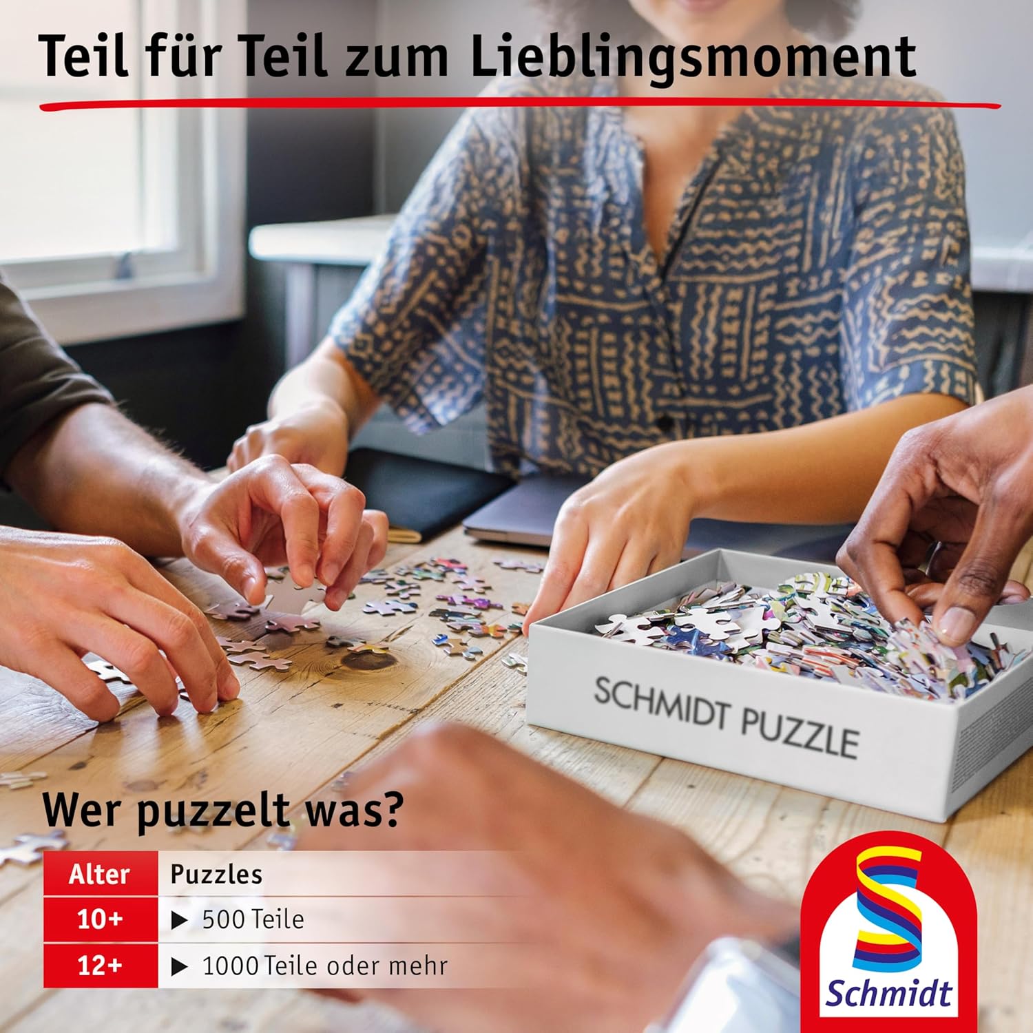 Schmidt Spiele Blend COTA 58638 Jigsaw Puzzle 1000 Pieces Grass Cardboard