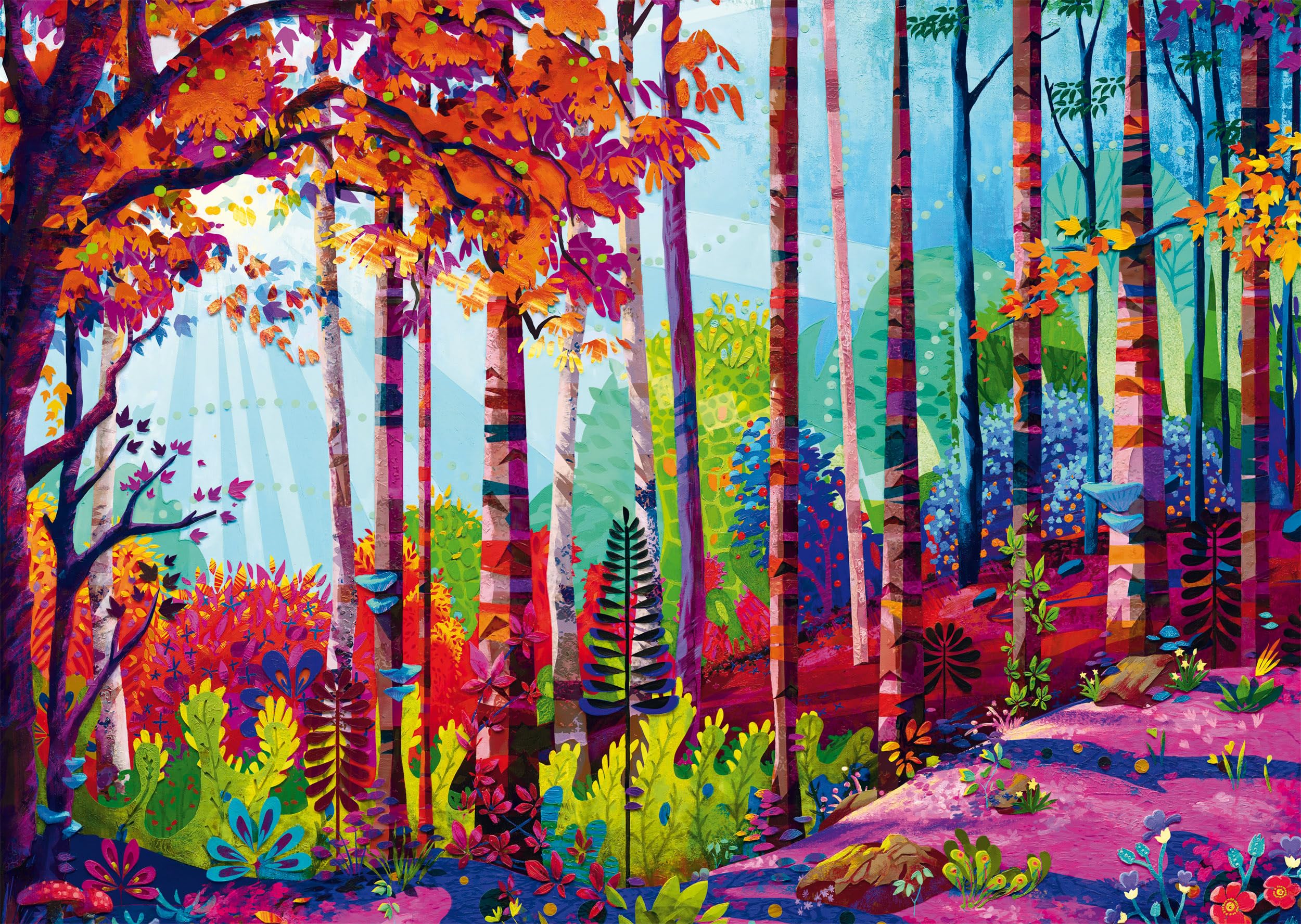 Schmidt Spiele 58643 In the Heart of the Forest, Redina Tili, 1000-Piece Jigsaw Puzzle Made of Grass Cardboard