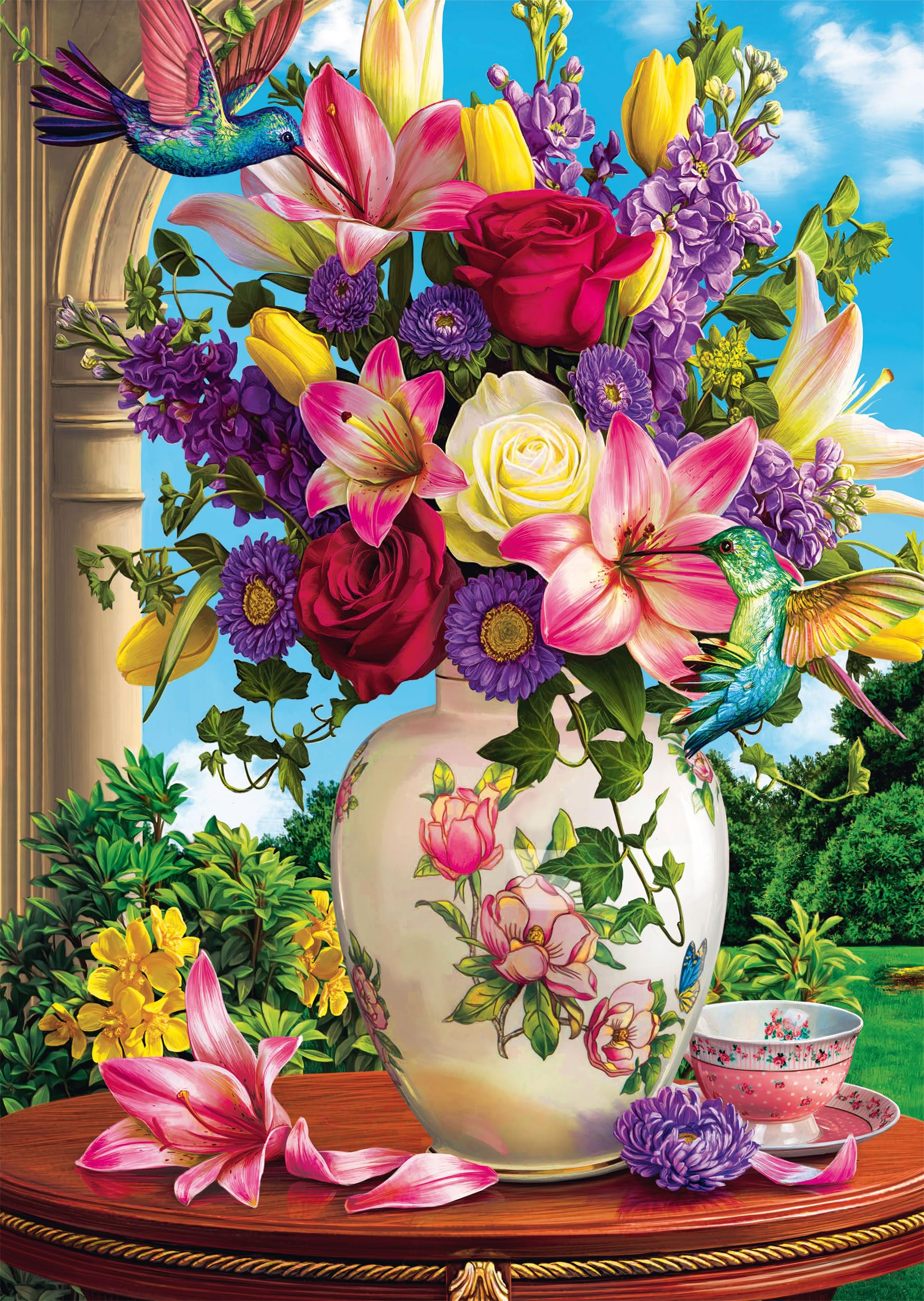 Schmidt Spiele 58888 Flower Bouquet 1000-Piece Puzzle