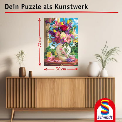 Schmidt Spiele 58888 Flower Bouquet 1000-Piece Puzzle