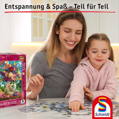 Schmidt Spiele 58888 Flower Bouquet 1000-Piece Puzzle