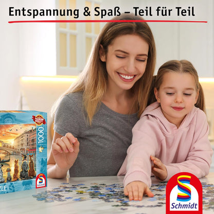 Schmidt Spiele 58890 Am Kai Jigsaw Puzzle 1000 Pieces