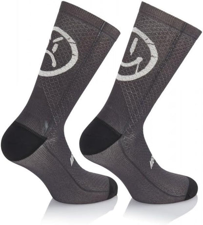 Mb Wear Smile Emotions Socks: Black S/M