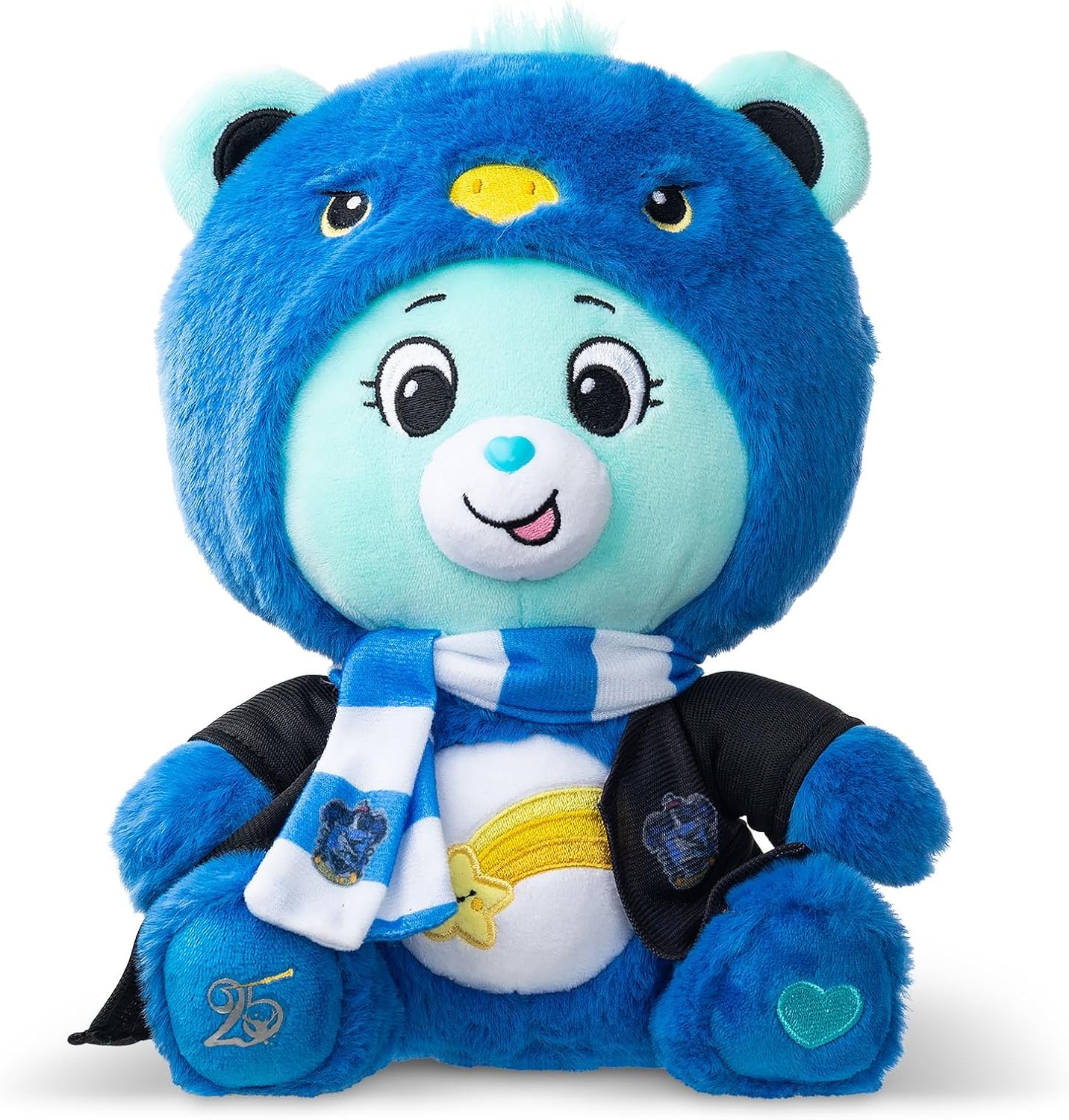 Care Bears x Harry Potter Ravenclaw Wish Bear 30cm Hoodie Plush – Premium Hogwarts House Collectible, Ages 4+