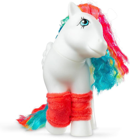 Basic Fun My Little Pony Totally Rad Starshine - Poney d'inspiration rétro avec un style audacieux - Jouet à collectionner des années 80 pour enfants et fans de 3 ans et plus