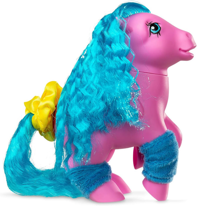 Basic Fun My Little Pony Totally Rad Firefly – 80s Retro Collectible Pony with Neon Styling & Comb – For Kids & Fans Ages 3+