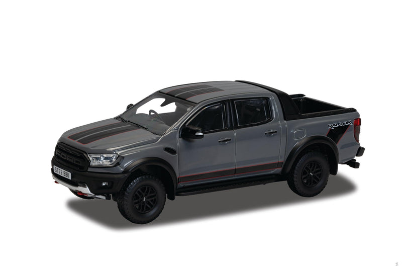 Corgi VA15205 Ford Ranger Raptor, Conquer Grey, Vanguard - Die Cast Model, for ages 14+ Years