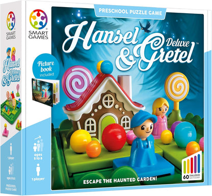 SmartGames - Hansel and Gretel, Preschool Puzzle Game with 60 Challenges, Ages 5 to 8