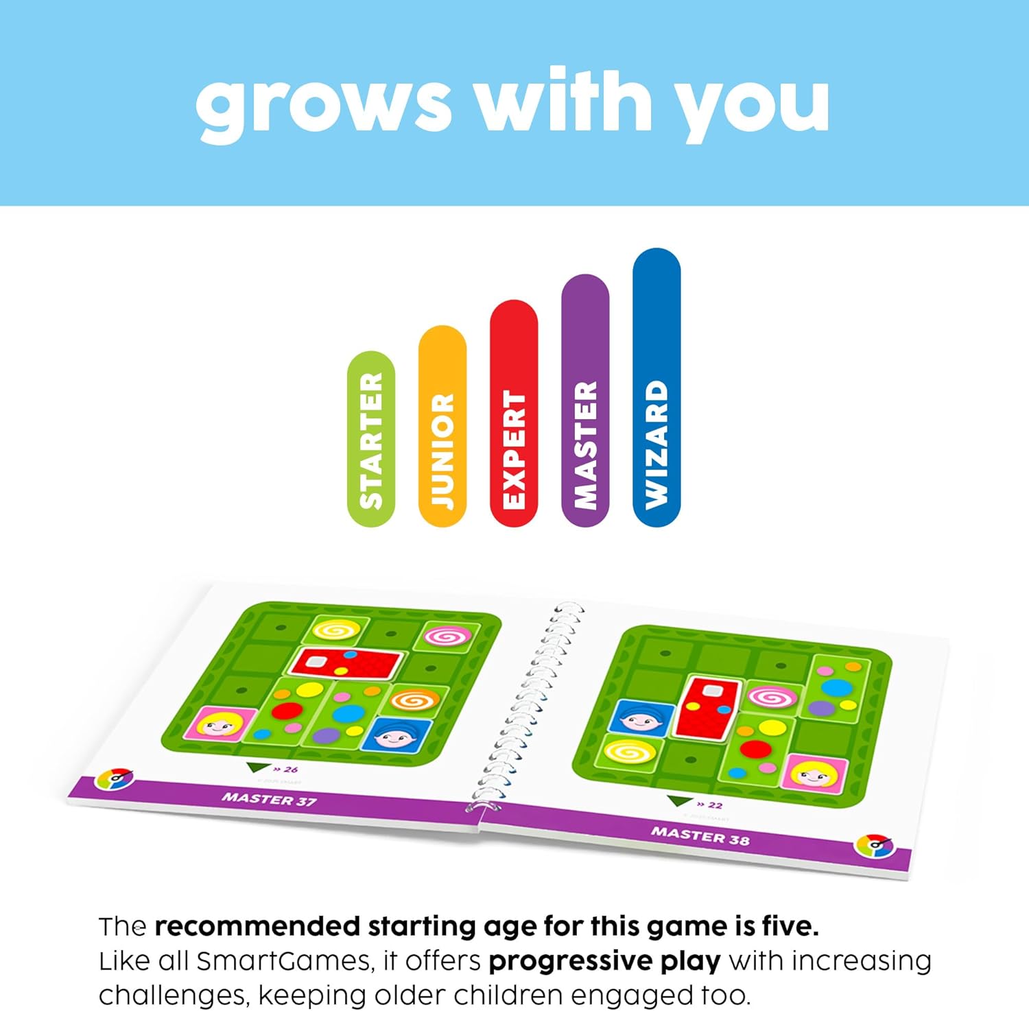 SmartGames - Hansel and Gretel, Preschool Puzzle Game with 60 Challenges, Ages 5 to 8