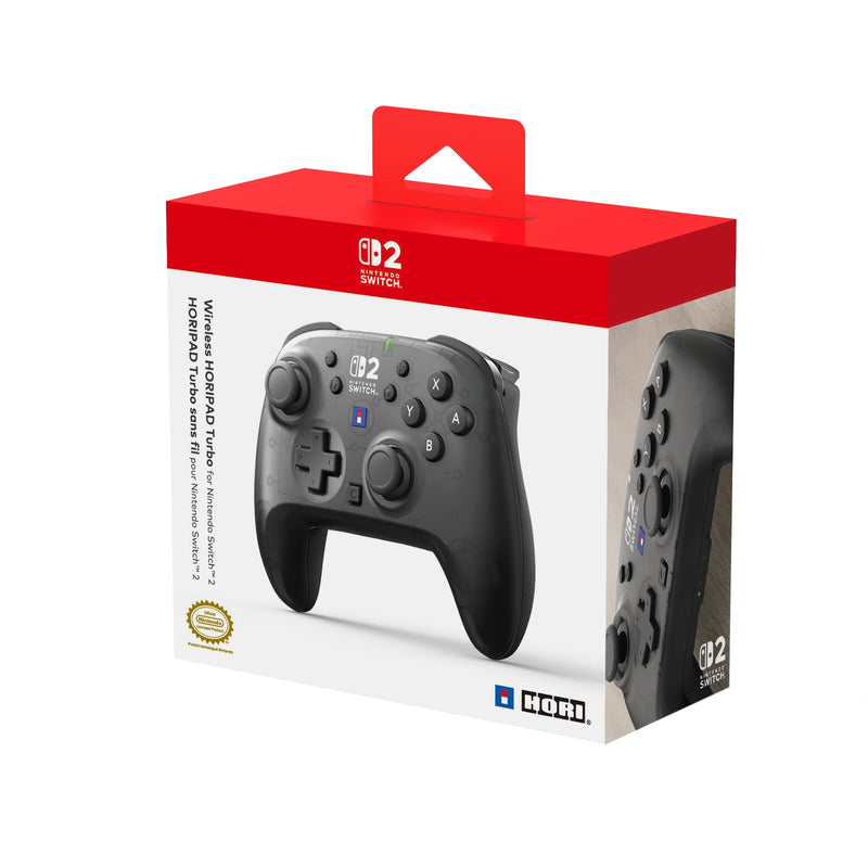 Wireless HORIPAD Turbo for Nintendo Switch 2 (Black