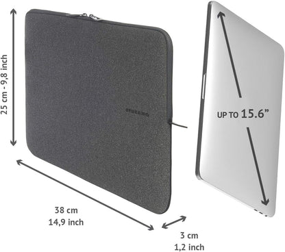 Tucano BFM1516 BK Second Skin 15-16 "Neoprene Laptop Sleeve (15 to 16 Inches Black