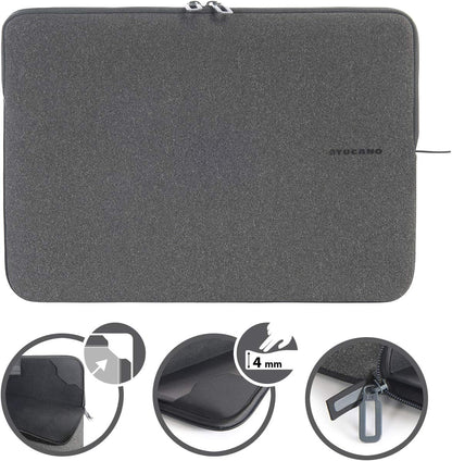 Tucano BFM1516 BK Second Skin 15-16 "Neoprene Laptop Sleeve (15 to 16 Inches Black