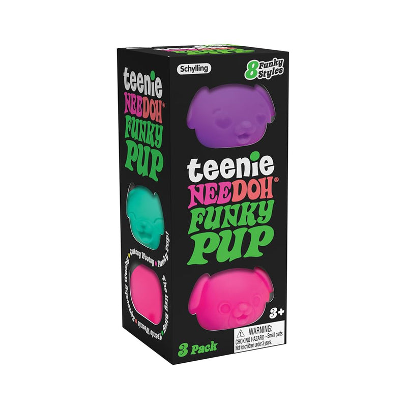 Needoh - Teenie Funky Pups 3-Pack (200104)