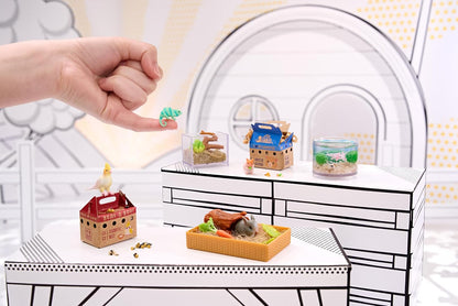 MGA's Miniverse Make It Mini Tiere Mini-Sammlerstücke, Geheimnisvolle Blindverpackung, Miniaturen, Kunstharz-Bastelspiel, Nachgebildete Tiere + Lebensräume, Nicht ESSBAR – Für Sammler ab 8 Jahre