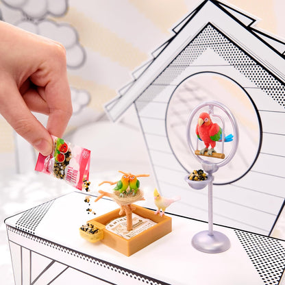 MGA's Miniverse Make It Mini Tiere Mini-Sammlerstücke, Geheimnisvolle Blindverpackung, Miniaturen, Kunstharz-Bastelspiel, Nachgebildete Tiere + Lebensräume, Nicht ESSBAR – Für Sammler ab 8 Jahre