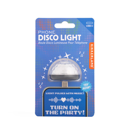 KIKKERLAND US248 Phone Disco Light - USB-C