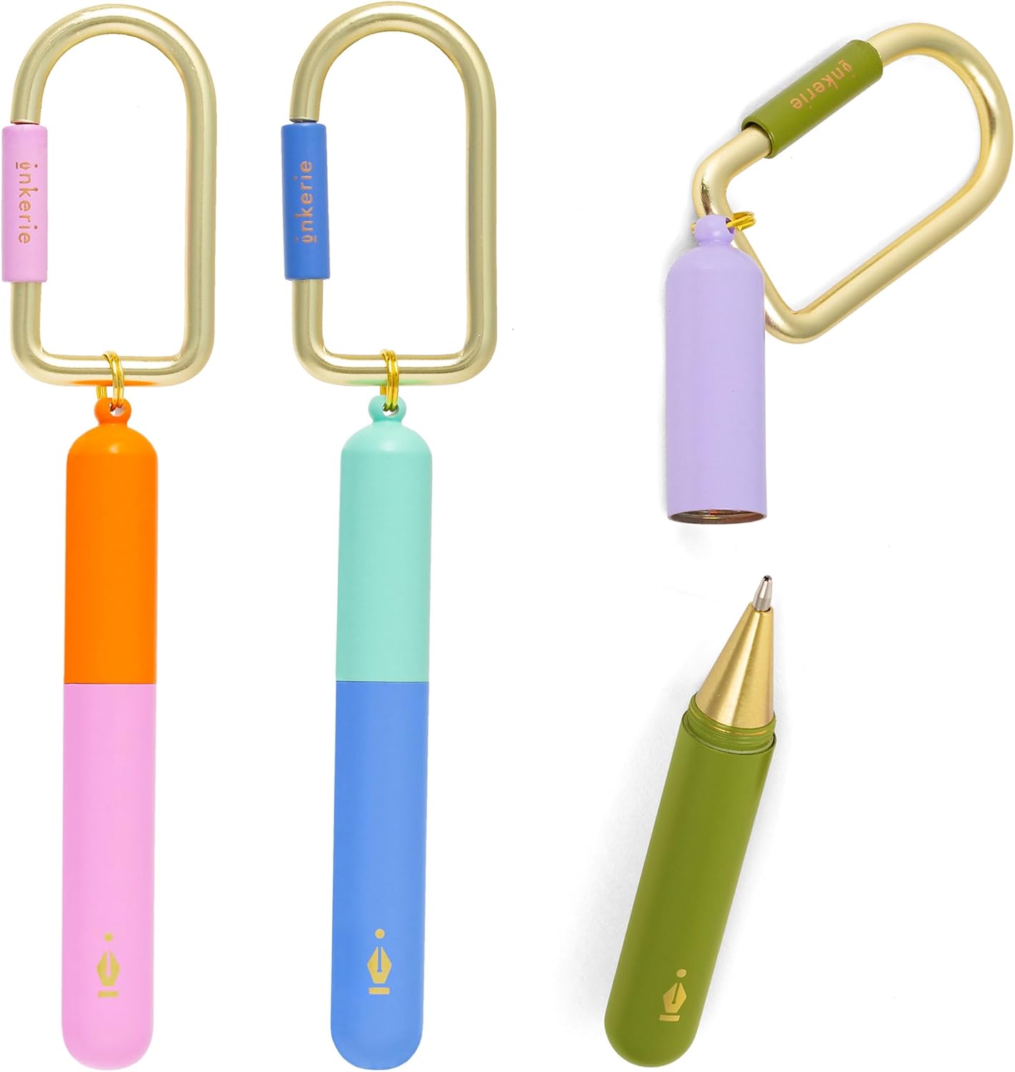 KIKKERLAND INK32-A Inkerie On-the-Go Keychain Pen
