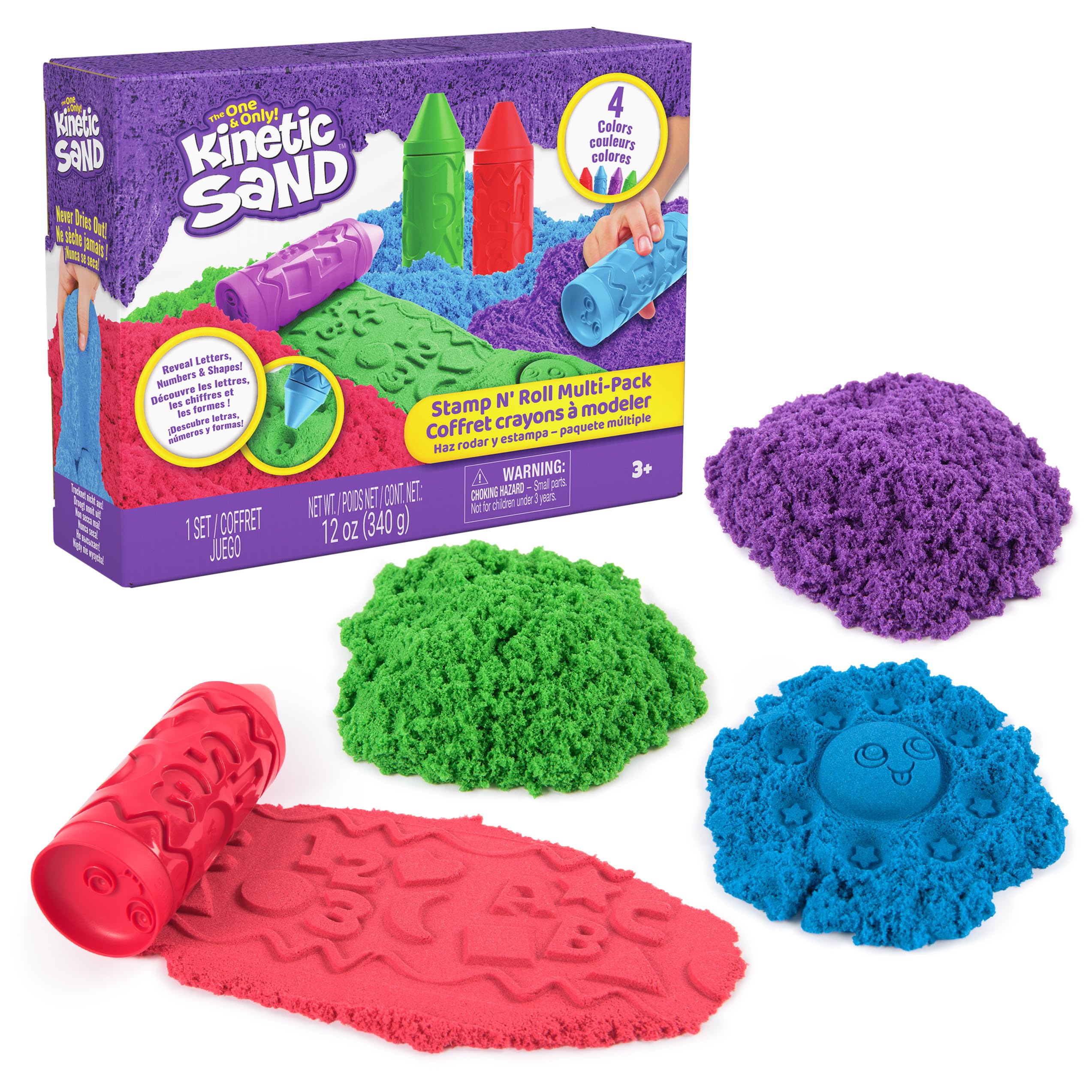 Kinetic Sand - Stamp N` Roll Multipack (6076609)