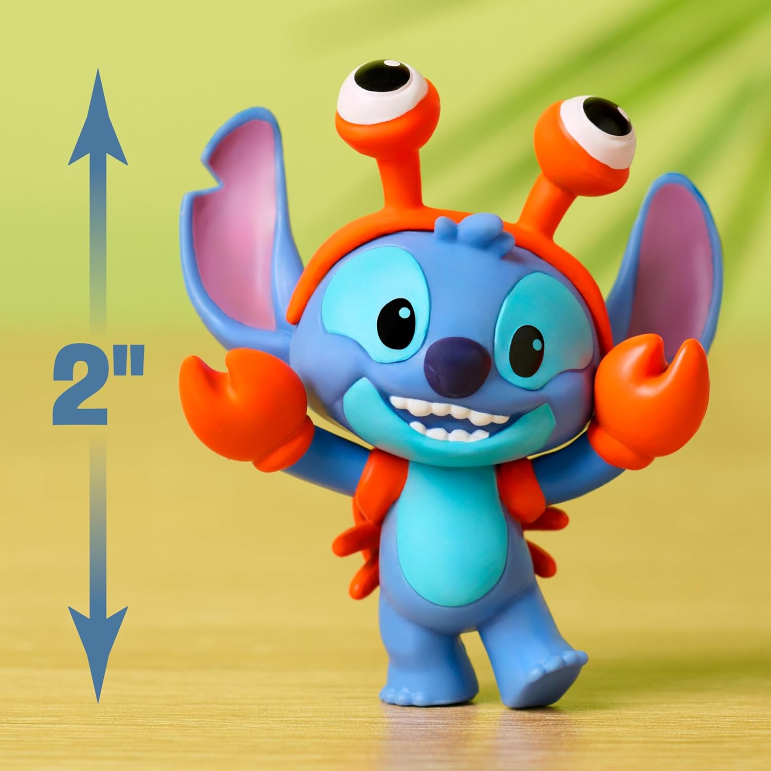 HAPPY HAUL Disney Stitch Goes Wild Scene Setters, Surprise Collectible Toy Figure in Blind Box with Scenic Base and Accessories, 3 Inches Tall, Short-Run Drop, Ages 8 and up