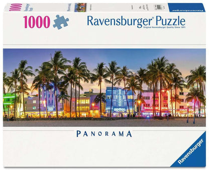 Ravensburger - Ravensburger Legpuzzel Night Glow on Ocean Drive - 1000st.
