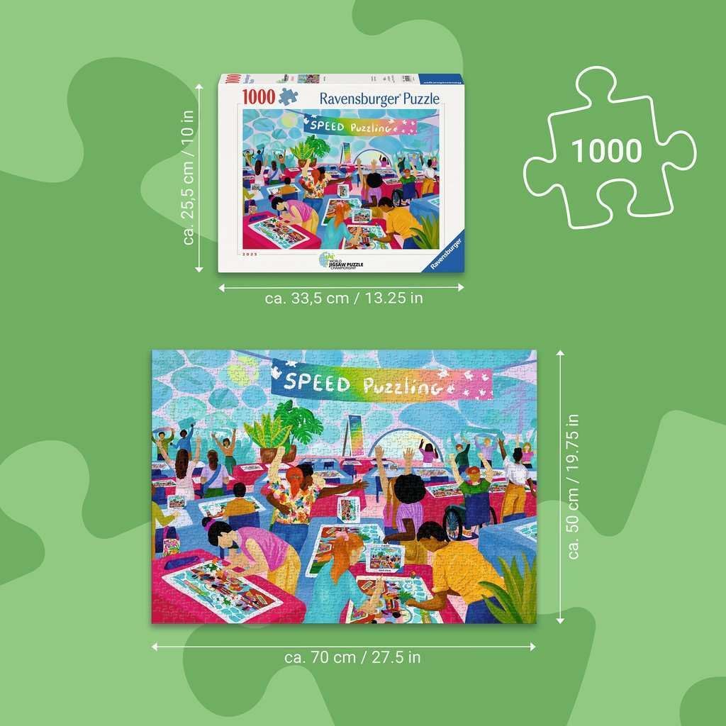 Ravensburger - Ravensburger Legpuzzel Speed Puzzling - 1000st.