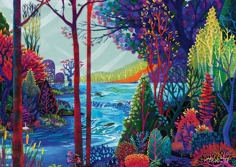 Ravensburger Indigo Forest 1000 Piece Jigsaw Puzzles for Adults and Kids Age 12 Years Up