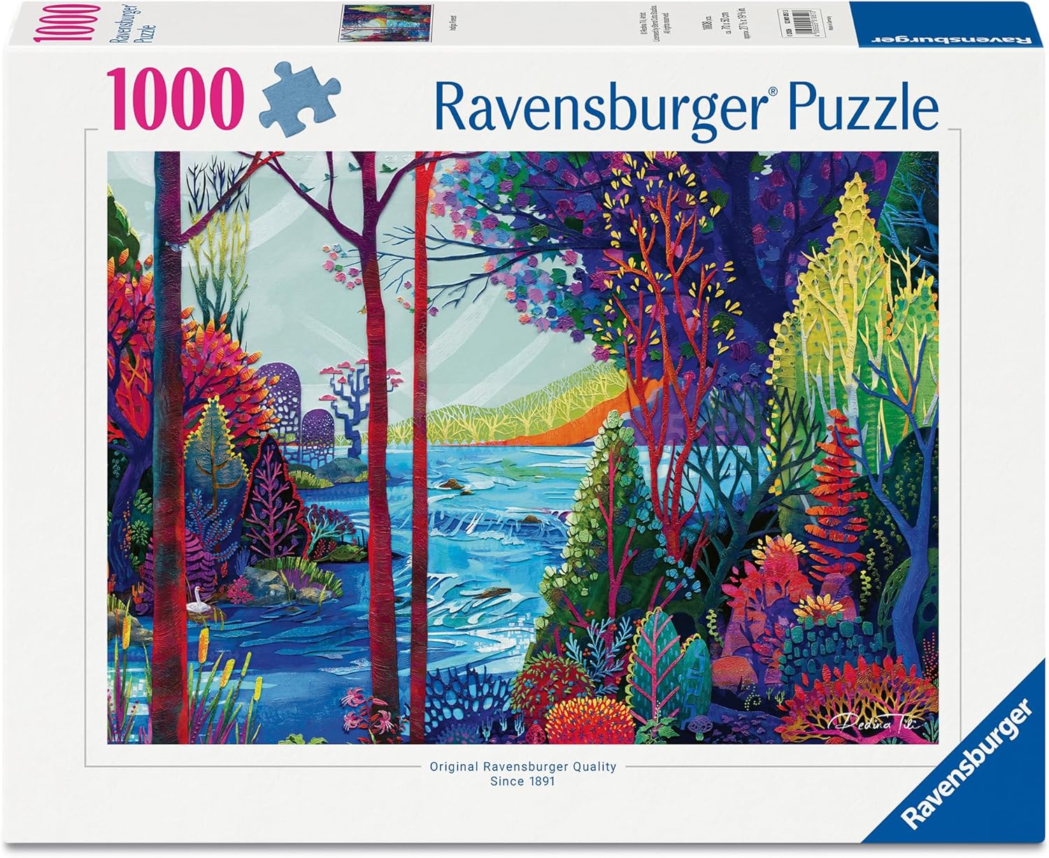 Ravensburger Indigo Forest 1000 Piece Jigsaw Puzzles for Adults and Kids Age 12 Years Up