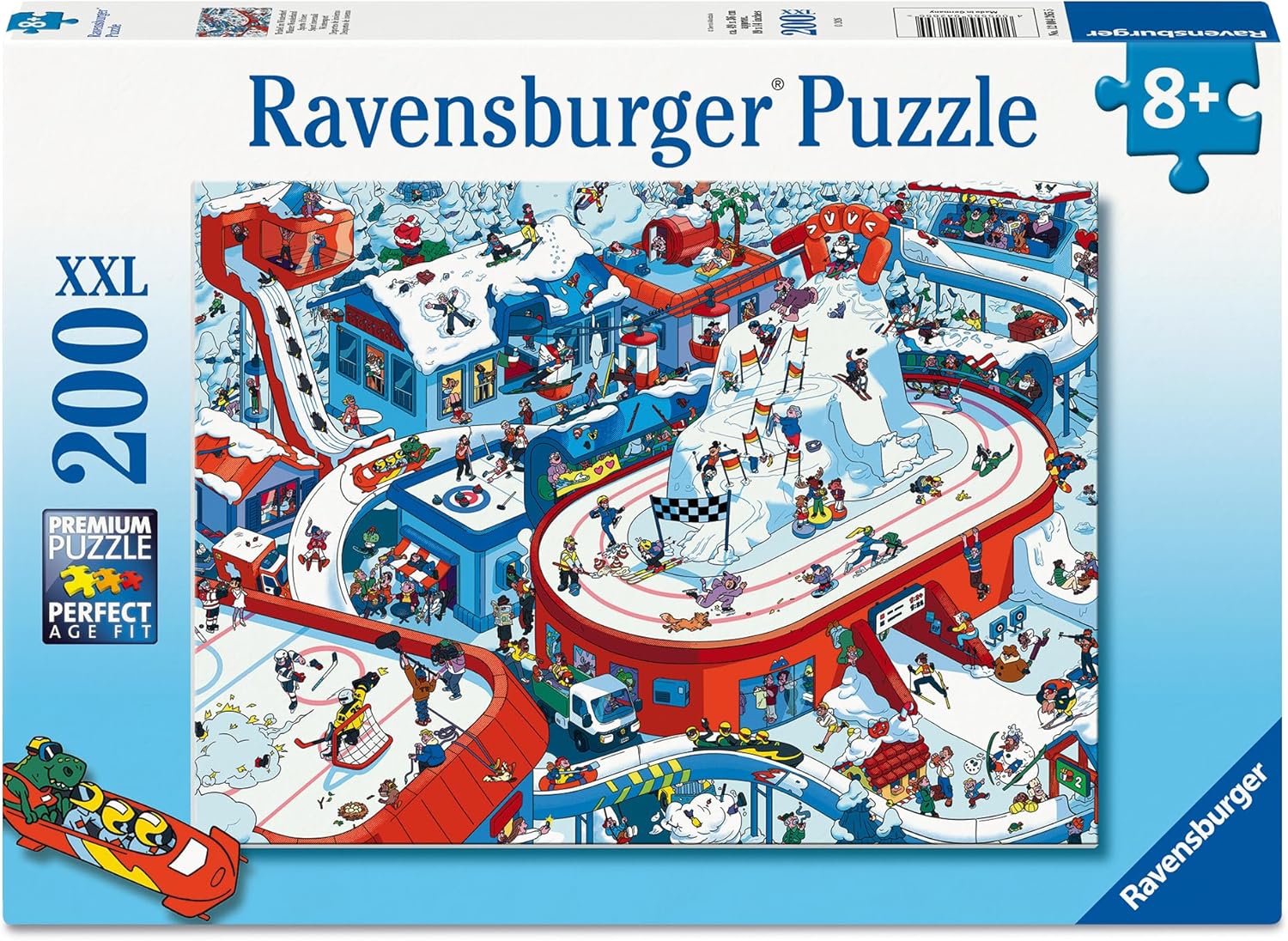 Ravensburger - Ravensburger Legpuzzel Winter Sport Stadium 200 XXL st.