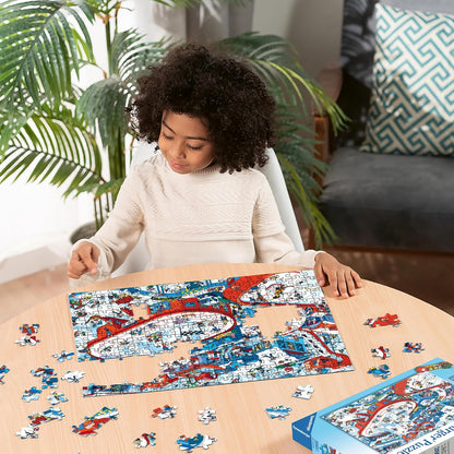 Ravensburger - Ravensburger Legpuzzel Winter Sport Stadium 200 XXL st.