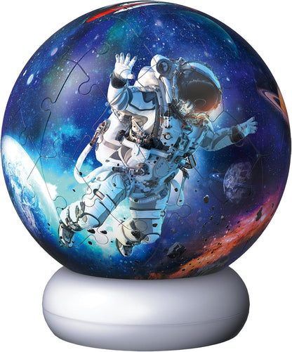 Ravensburger - 3D Puzzle NightLight Astronauts in Space