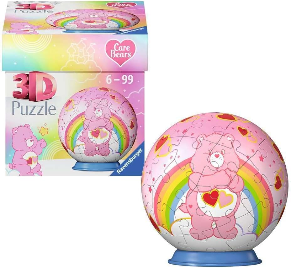 Ravensburger - Ravensburger 3D Puzzel Care Bears Love-a-Lot Bear - 54st.