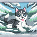 Ravensburger - Ravensburger CreArt Schilderen op Nummer - Ondeugende Husky
