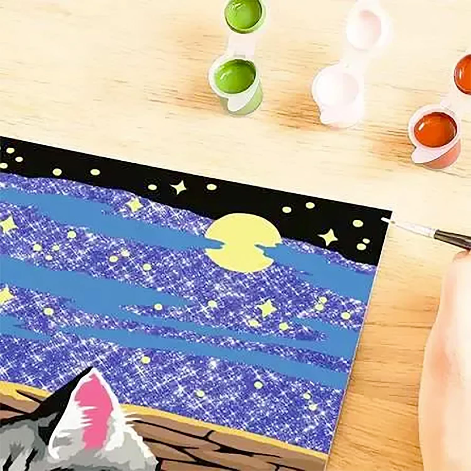 Ravensburger - Ravensburger CreArt Schilderen op Nummer - Dromende Katten