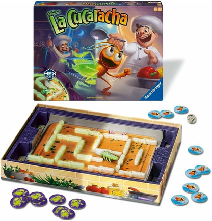 Ravensburger - Ravensburger La Cucaracha Glow in the Dark Spel - 2-4 Spelers