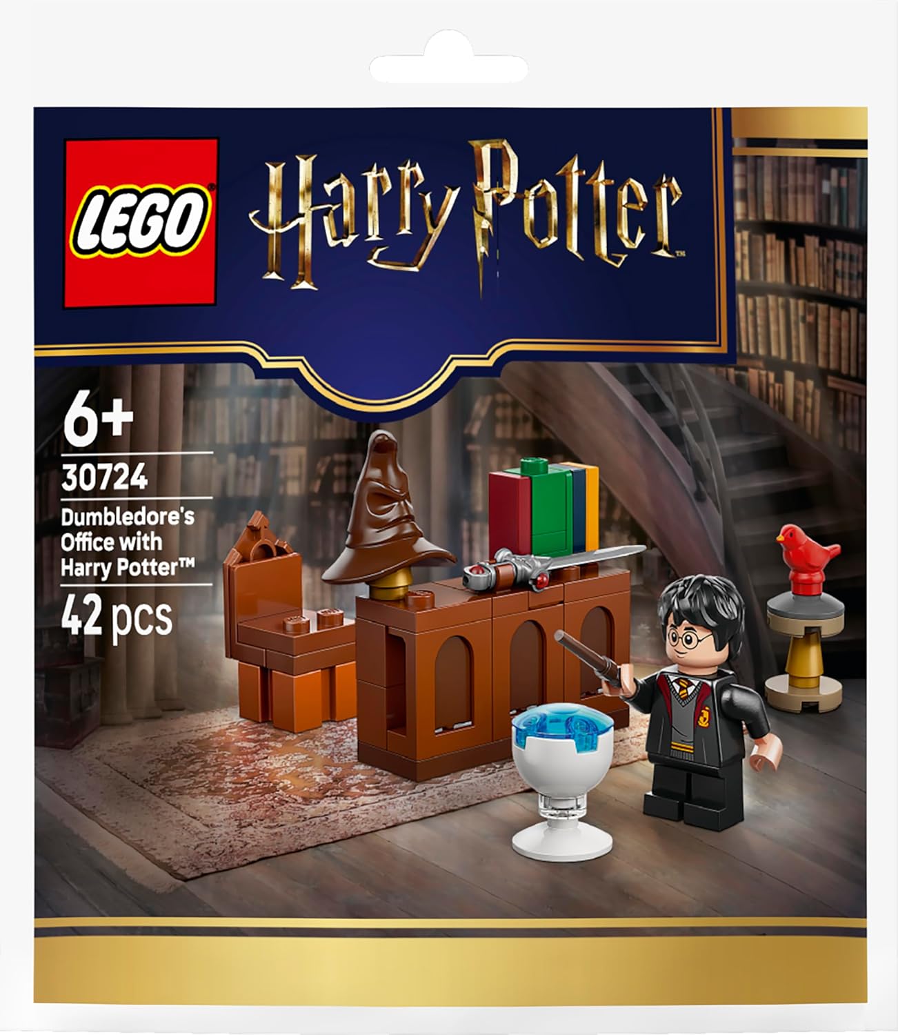 Lego - Harry Potter - Dumbledore`S Office With Harry Potter ( 30724 )