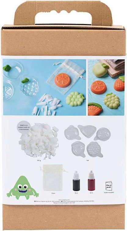 Creativ Company - Hobbyset Zeep Maken Fruit Groen En Oranje