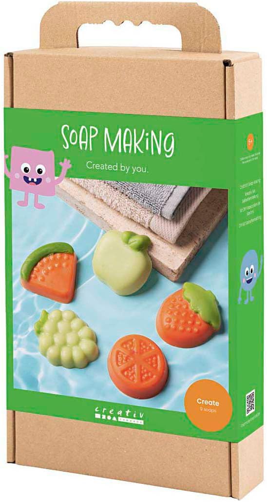Creativ Company - Hobbyset Zeep Maken Fruit Groen En Oranje
