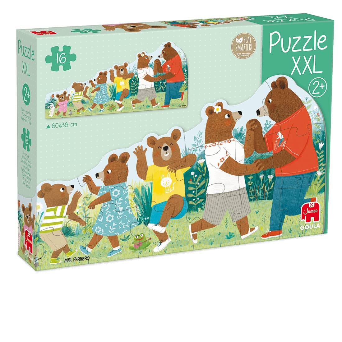 GOULA XXL-Puzzle Bärenfamilie