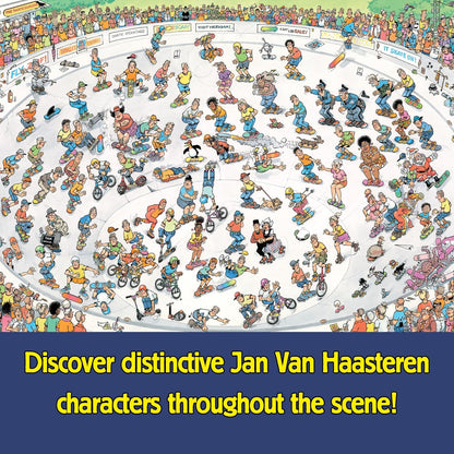 Jumbo - Jan van Haasteren Legpuzzel - Skateboarden In De Bowl - 1000st.