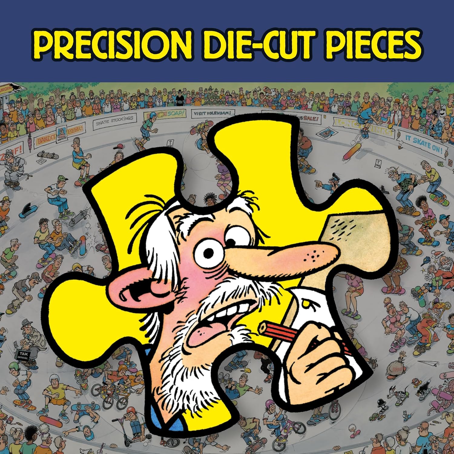 Jumbo - Jan van Haasteren Legpuzzel - Skateboarden In De Bowl - 1000st.