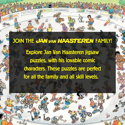 Jumbo - Jan van Haasteren Legpuzzel - Skateboarden In De Bowl - 1000st.