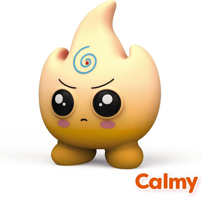 Jumbo Ik Leer Moodies Calmy – Elektronische & Sensorische Knuffel tegen Boosheid met Interactieve Vlam – Hulpmiddel voor Emotieregulatie bij Kinderen – Geleide Ademhaling en Ontspanning – Vanaf 3 Jaar