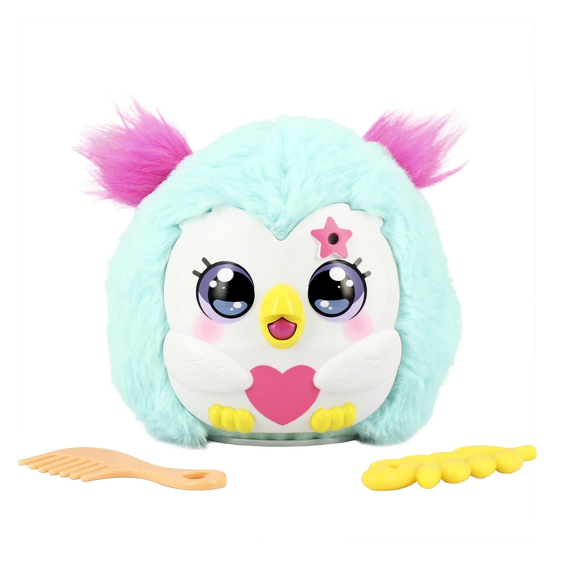 Jumbo - Jumbo Funtasy Family Kiss-Meez Uil - Interactieve Knuffel