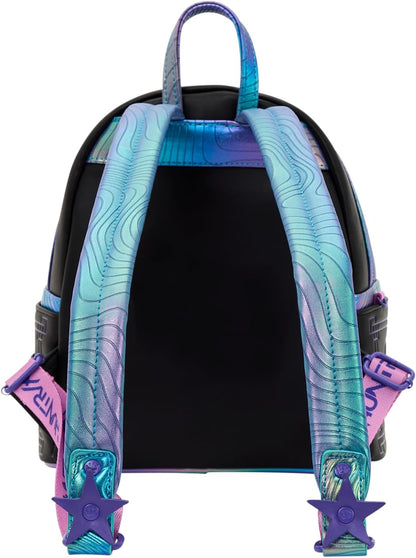 Loungefly KPop Demon Hunters HUNTR/X Mini Backpack with Photo Card Charm
