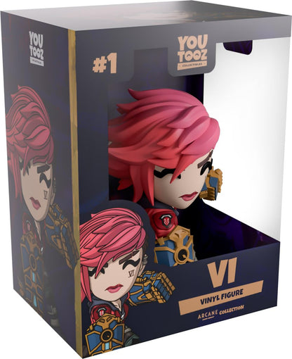 Youtooz Arcane Vi - Figura in vinile da 9,7 cm, stilizzata