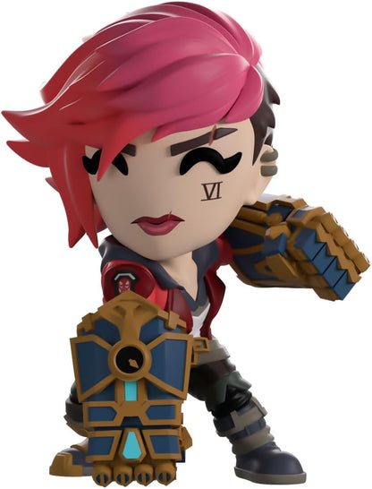 Youtooz Arcane Vi - Figura in vinile da 9,7 cm, stilizzata