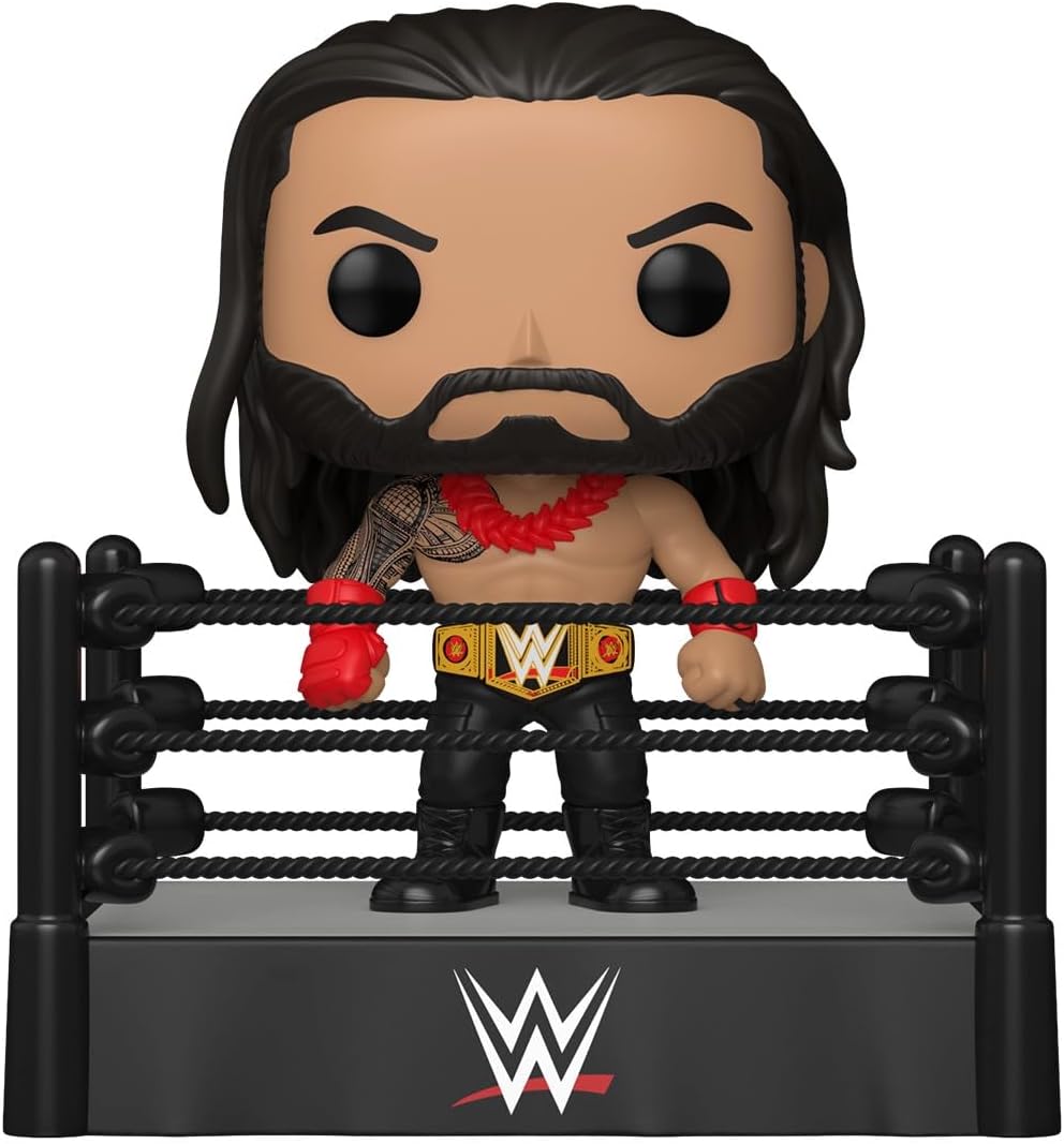 Funko POP! Deluxe: WWE - Roman Reigns in Ring - Collectable Vinyl Figure - Gift Idea - Official Merchandise - Toys For Kids & Adults - Model Figure for Collectors and Display
