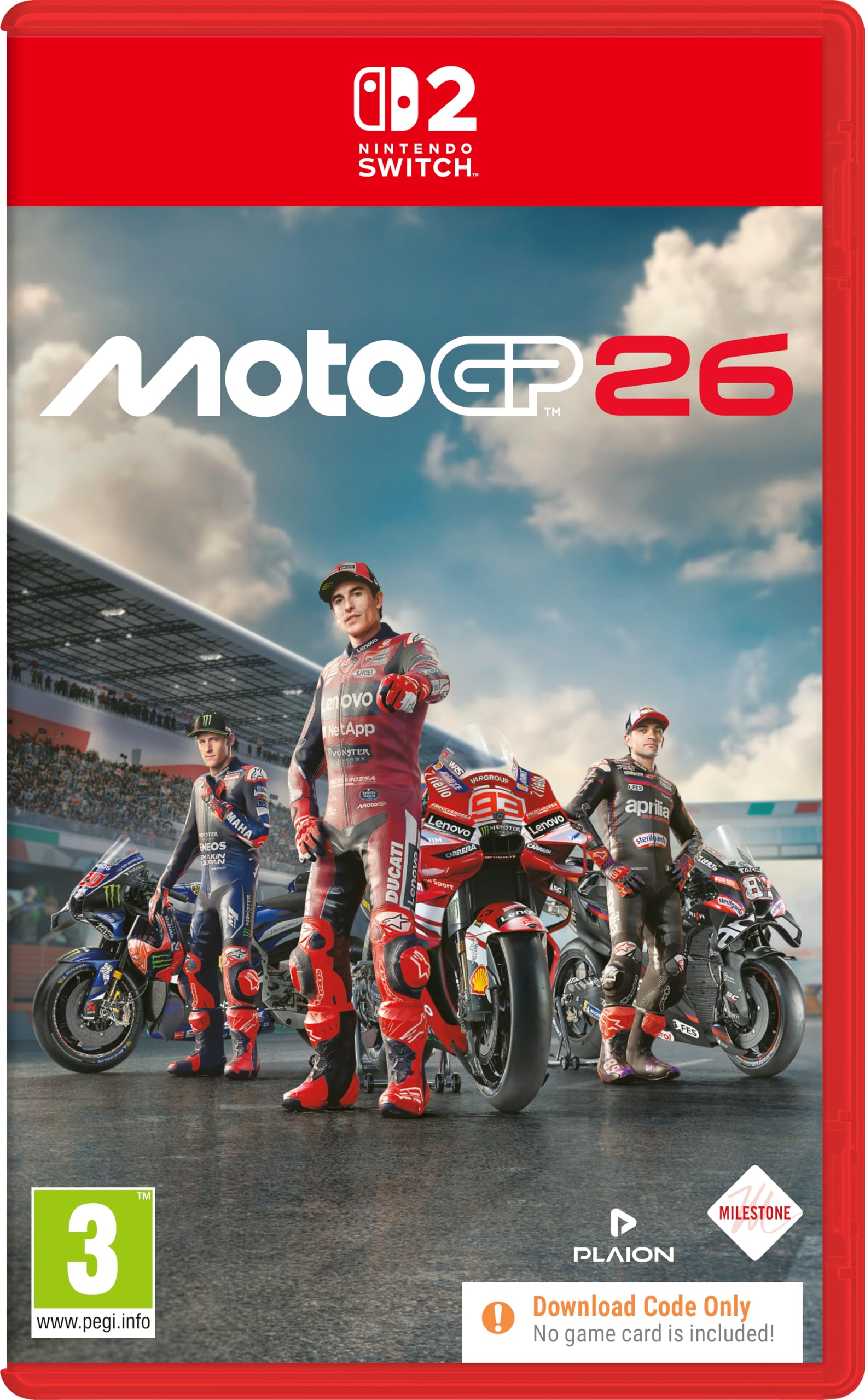 MotoGP 26 - Code in Box - Nintendo Switch 2