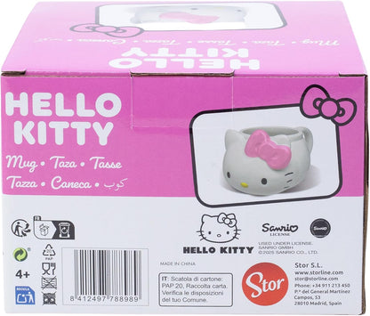 Stor 3D Ceramic Mug 500 ml in Gift Box HELLO KITTY